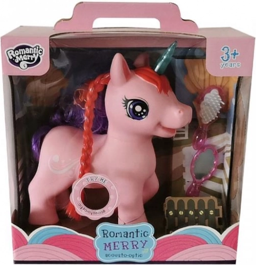 Synger og laver glade lyde