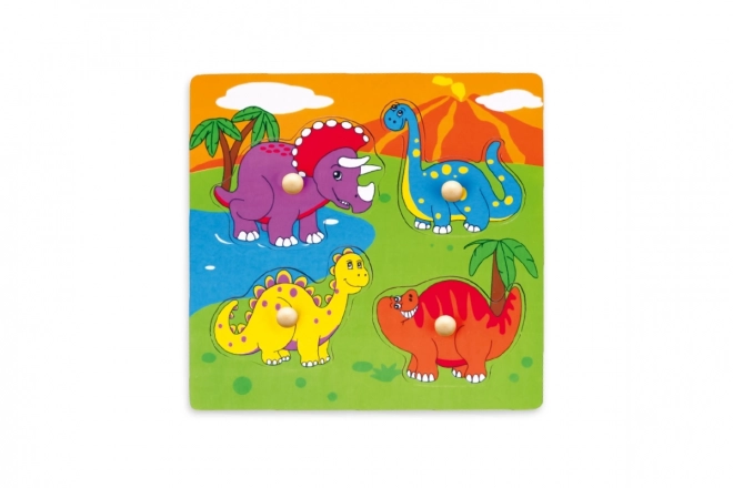 Trævputtebræt - dinosaurusser