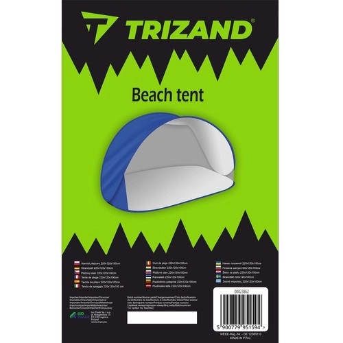 Strand telt 220x120x100cm Trizand 23862
