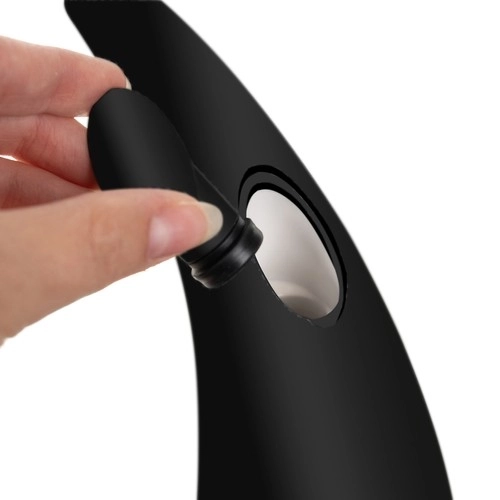Berøringsfri sæbedispenser sort Ruhhy 22229