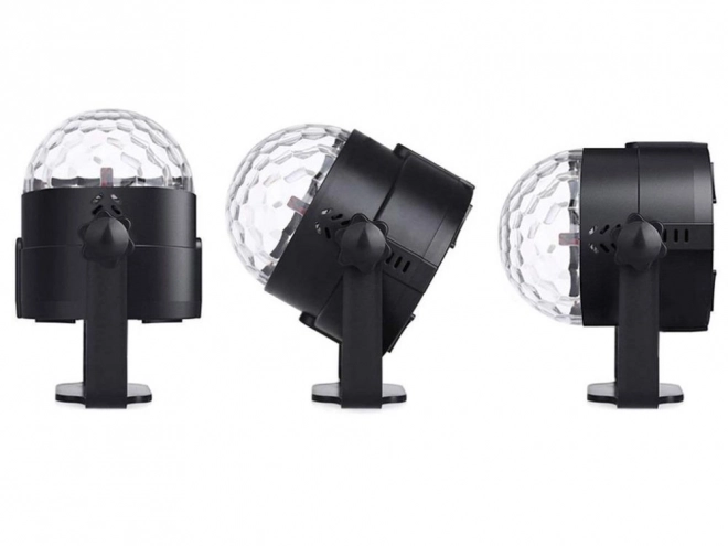 LED-diskoprojektor med RGB-lyseffekter