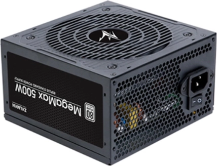 Strømforsyning ZALMAN MegaMax 500 W V2 80 PLUS Standard