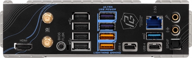 Toptilslutning: USB4, Wi‑Fi 7 og rigt I/O
