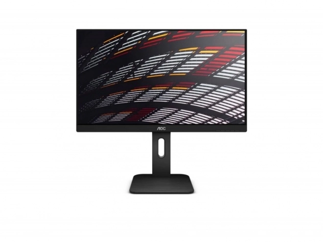 Monitor AOC 24P1 IPS med DVI, DP, HDMI, Pivot, Højttalere