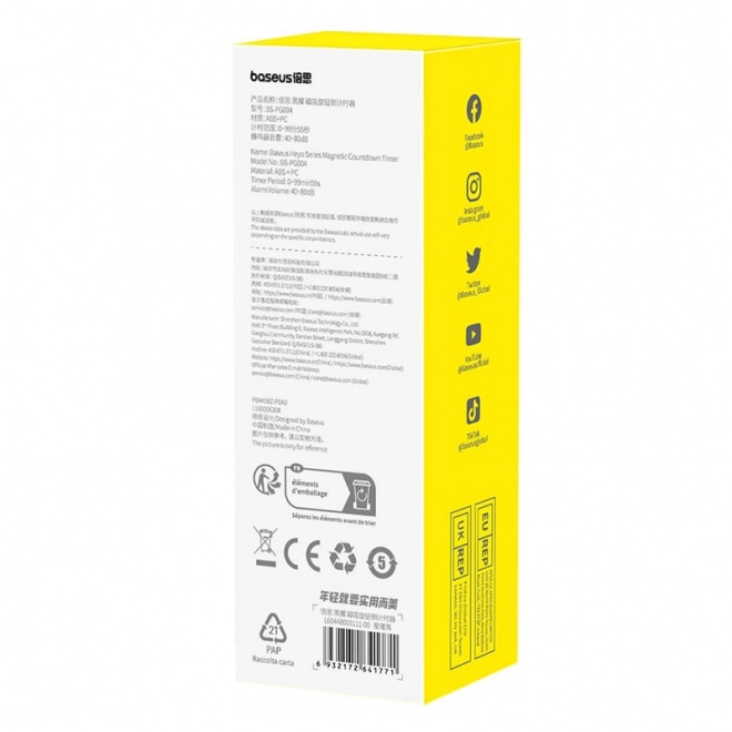 Baseus Heyo digital timer sort