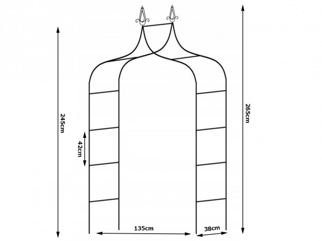Havepergola til roser