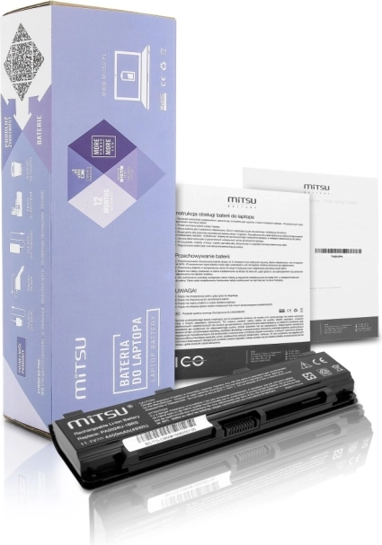 batteri til Toshiba C850, L800, S855 4400 mAh 10,8V