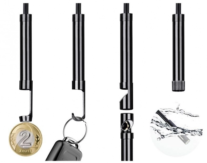Endoskopisk kamera HardWire 5M 8MM LED WIFI