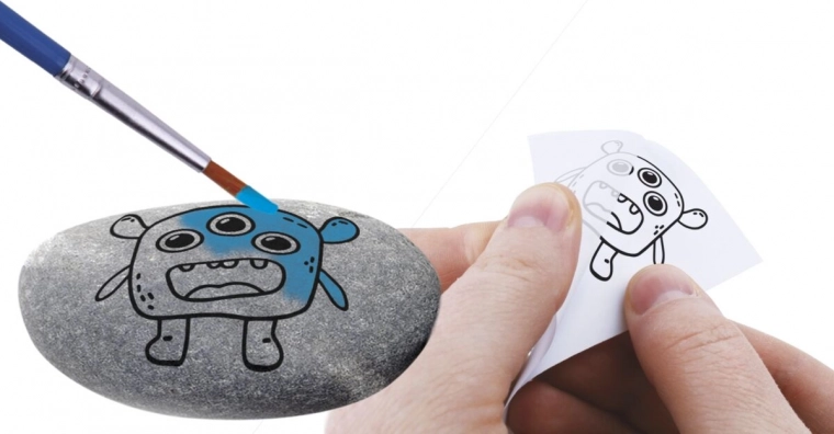 Nem maling med skabeloner