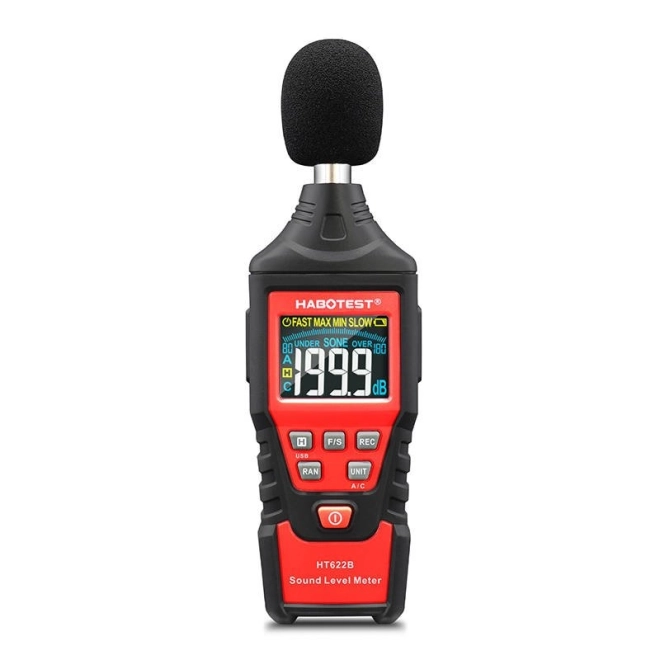 Digital decibelmåler Habotest HT622B