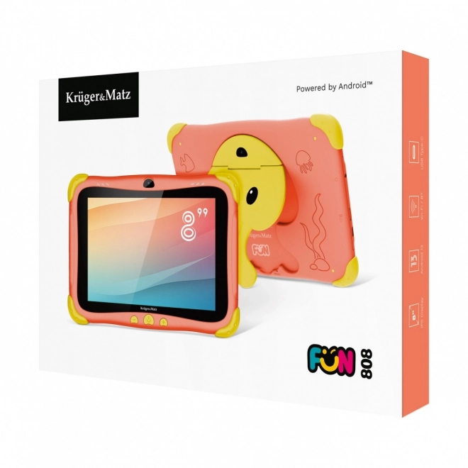 Børne tablet Krüger&Matz FUN 808 rød