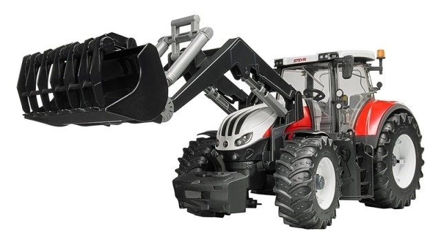 Bruder traktor Steyr Terrus CVT med frontlæsser