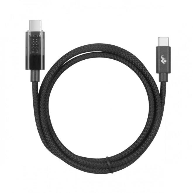 USB-C til USB-C kabel med LED indikator for opladningskraft (1 m, 100 W)