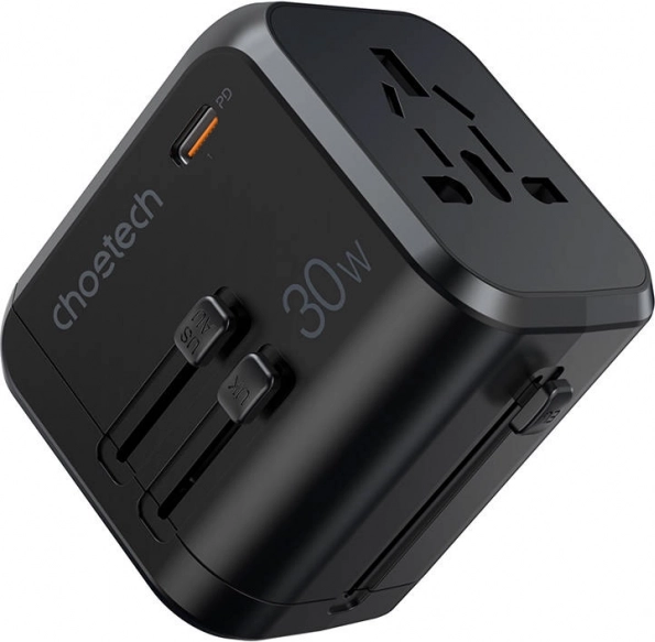 Choetech PD5008 rejseadapter med GaN-teknologi