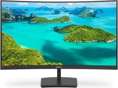 Philips 27" buet VA‑skærm med HDMI og FreeSync