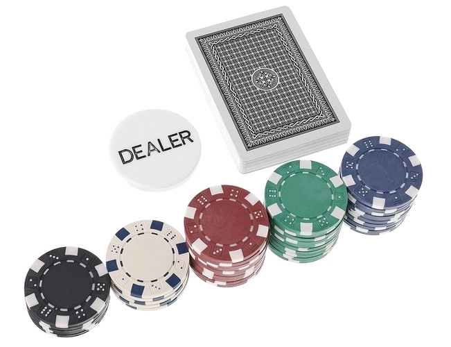 Poker - sæt med 300 jetoner i HQ-kuffert