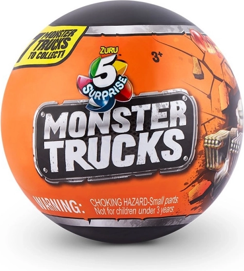 ZURU 5 Surprise Monster Trucks – samlerkugle med overraskelser