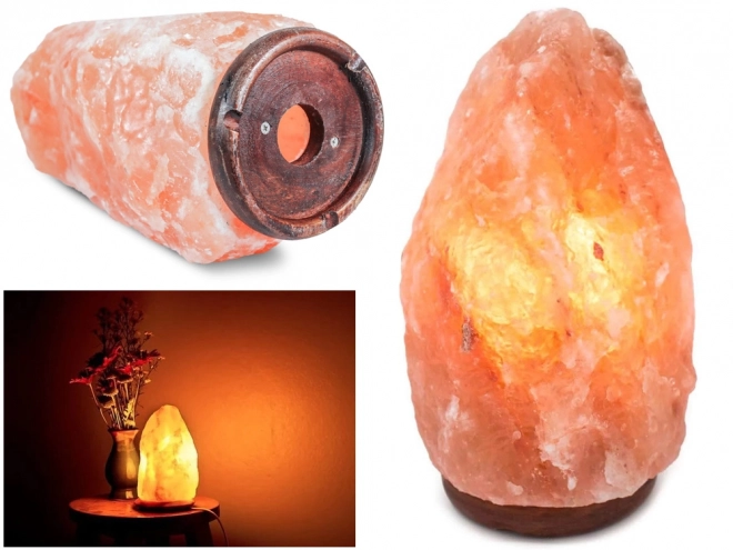 Stor himalayansk saltlampe ionisator