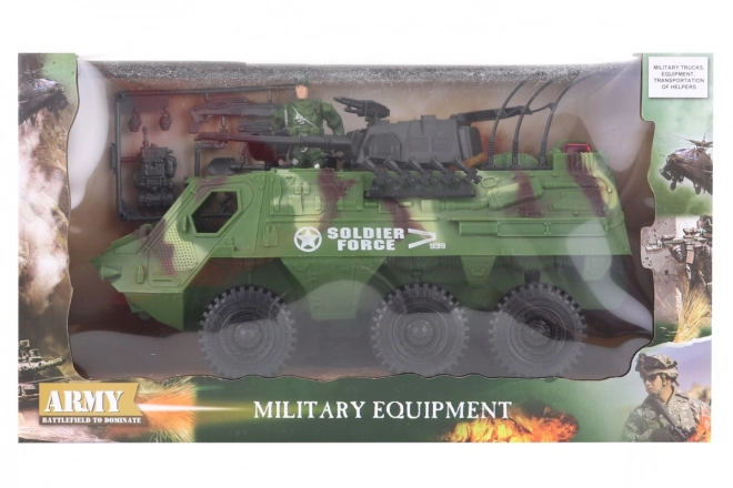 Militær pansret bil