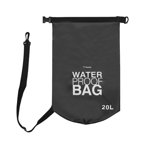 Vandtæt taske 20L sort 23566