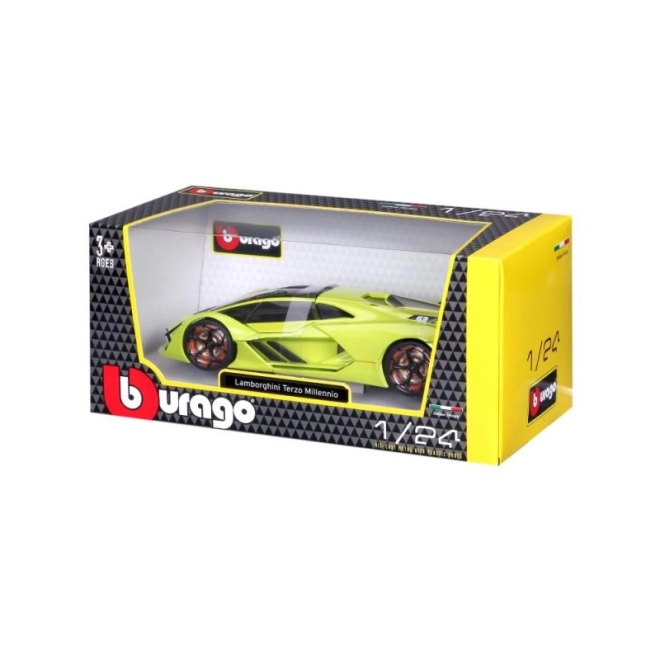 Bburago 1:24 Lamborghini Terzo Millenio Grøn