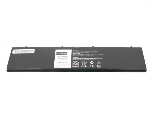 Batteri til Dell E7440 3100mAh(34Wh) 11,1-10,8V