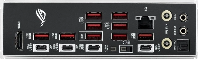 Ekstrem tilslutning: 2× USB4, Wi‑Fi 7 og 5GbE