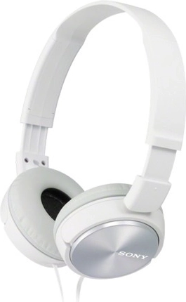 Sony MDR-ZX310AP hovedtelefoner, hvide, med mikrofon