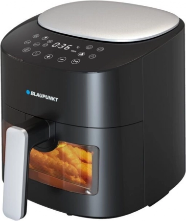 Varmluftsfriture BLAUPUNKT 3,7 l med vindue og temperaturregulering