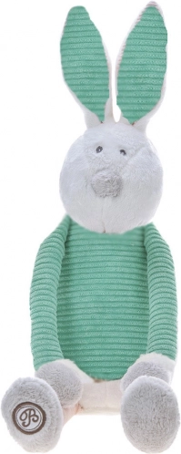 Plys-kanin Enzo, beige-mint, 20 cm