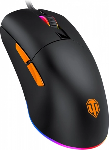 Gamingmus med kabel INTRUDER WT200 ultralet – limited edition WORLD OF TANKS