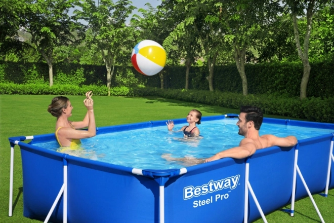 Bestway Steel Pro stålramme pool 400 x 211 x 81 cm
