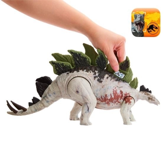 Jurassic Verden Gigantisk Angribende Dinosaur - Stegosaurus HLP24