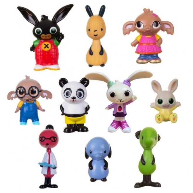 Bing og venner - sæt med 10 figurer