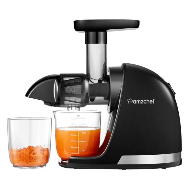 Langsom saftpresser AMZCHEF sort