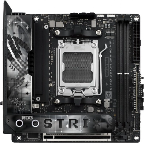 Bundkort ROG Strix X870‑I Gaming WiFi (AM5, DDR5, USB4/USB‑C, HDMI)
