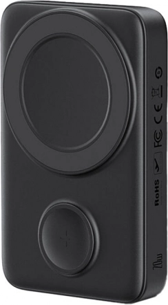 magnetisk powerbank til Apple med holder MCDODO 10000 mAh, 20 W, sort