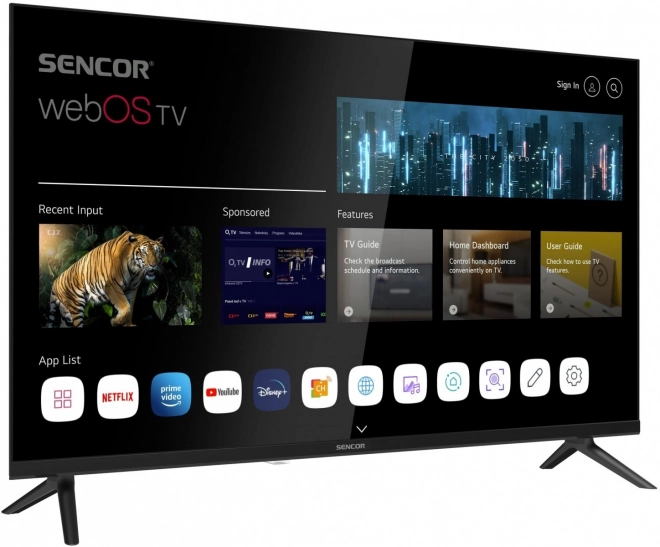 Smart TV Sencor webOS 32 tommer
