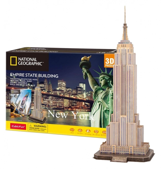 3D puslespil Empire State Building N.G.