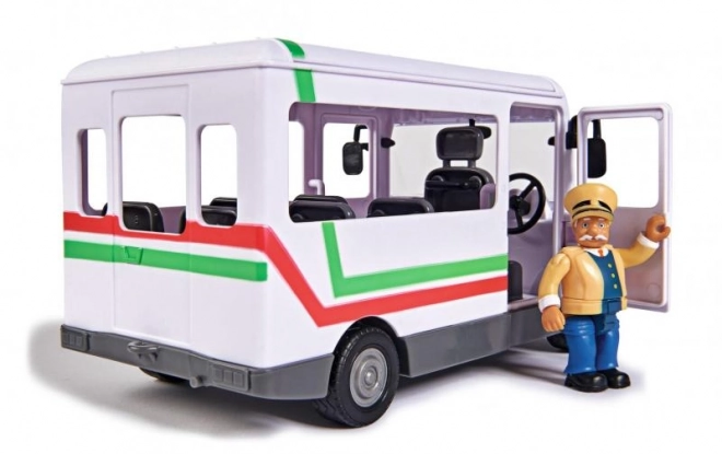 Brandmand Sam Trevors interaktive bus