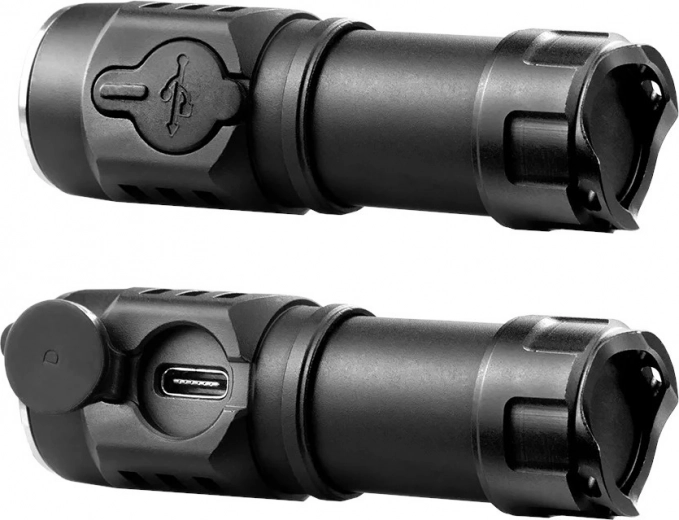 USB‑C opladning og EDC‑clip