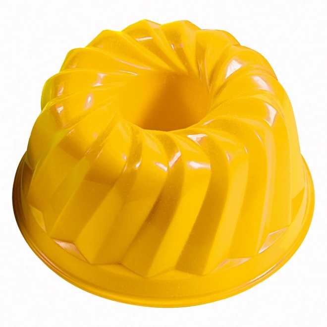 Androni sandkageform diameter 12 cm – Gul