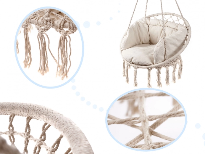 Stilfuldt macramé-design