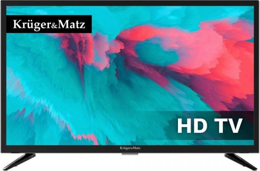 TV 24 tommer HD med DVB-T2 H.265 HEVC