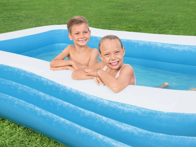 Oppustelig Pool Deluxe Blue