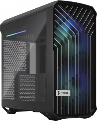 Fractal Torrent Compact RGB Black TG Light Tint computerkabinet