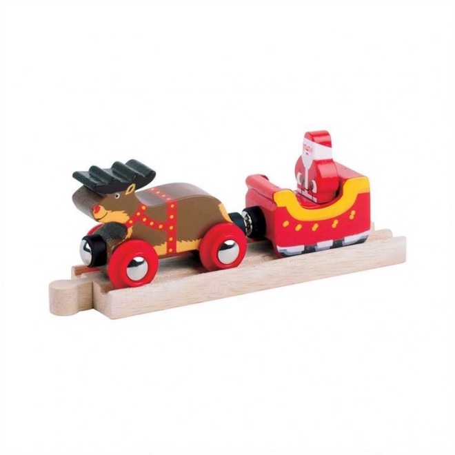 Bigjigs Rail Santas sæt + spor