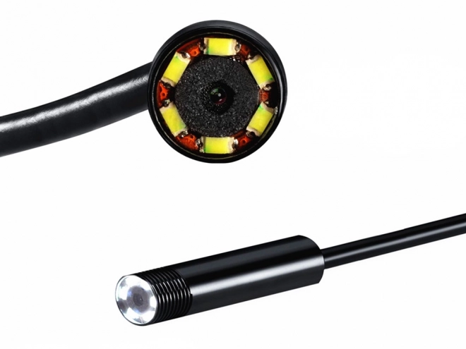 Endoskopisk inspektionskamera med LED-belysning 10m USB