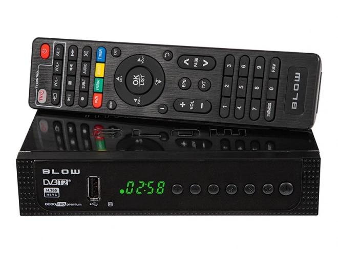 Dekoder-tuner DVB-T2 8000FHD Premium