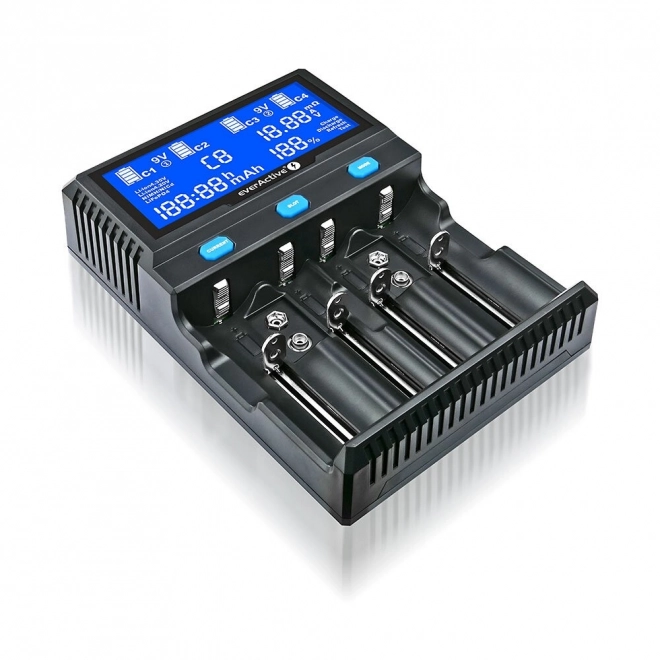 Batterioplader UC-4200 til Li-ion og NI-MH batterier